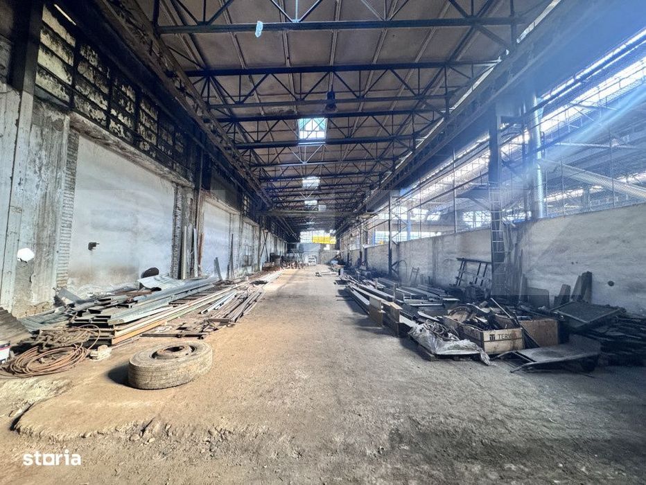 Hala industriala de inchiriat – 1.100 mp – zona Barabant