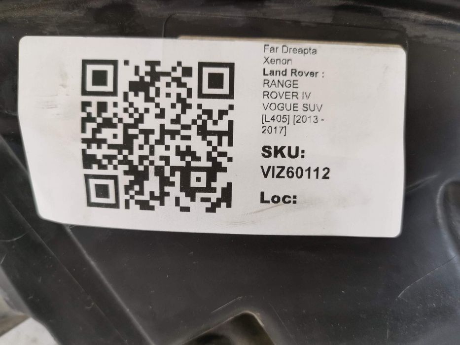 Фар Десен Ксенон Ленд Роувър РЕЙНДЖ РОУВЪР IV ВОГ СУВ / Land Rover RAN