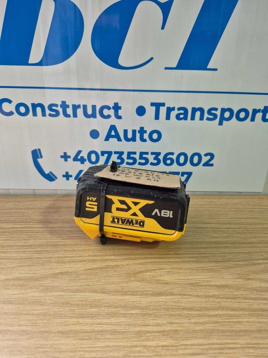 baterie dewalt 18 v 5 ah - lot 5-26-12