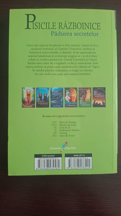 Pachet Seria Pisicile razboinice - Erin Hunter