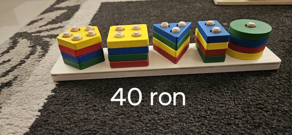 Jucării copii second hand lemn diverse