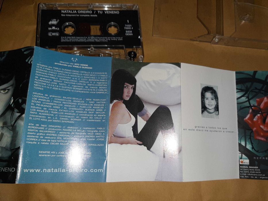 Album original Natalia Oreiro - tu veneno