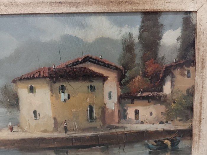 Tablou lucrare in ulei pe pânză