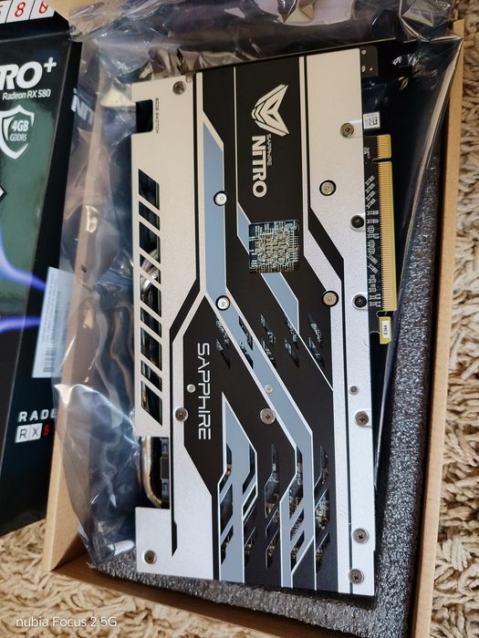 Placa video  RX580