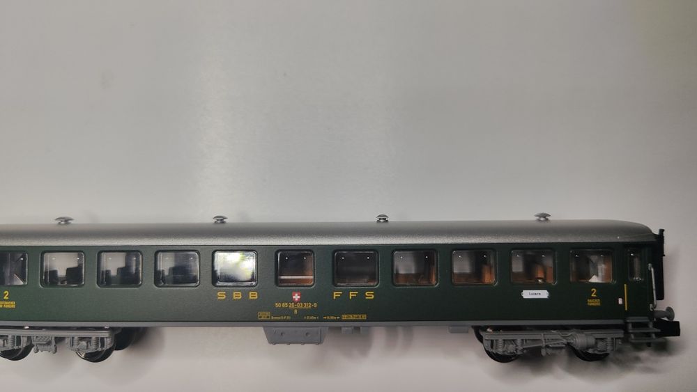 Vagon calatori scara N