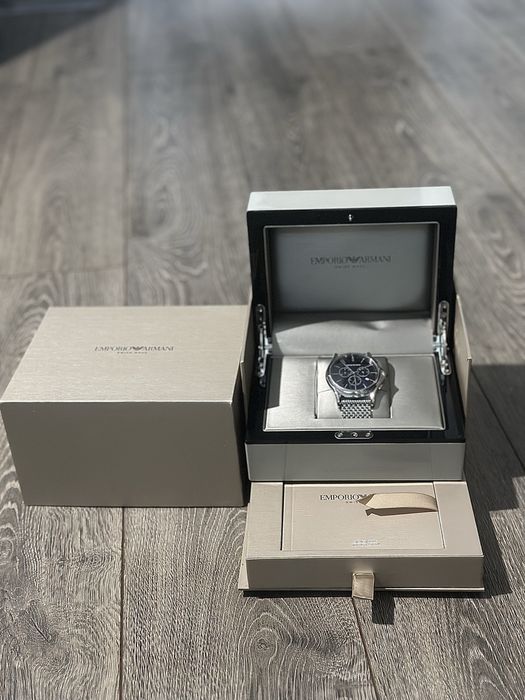 Ceas Emporio Armani, Swiss Made Bracele,Nou.