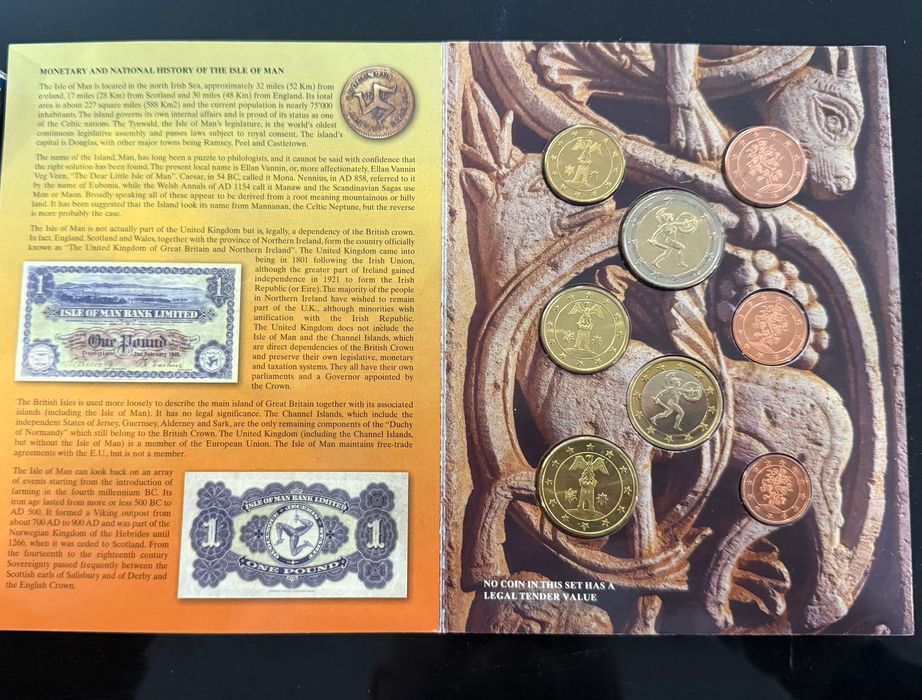 ISLE OF MAN (Колекционерски монети)