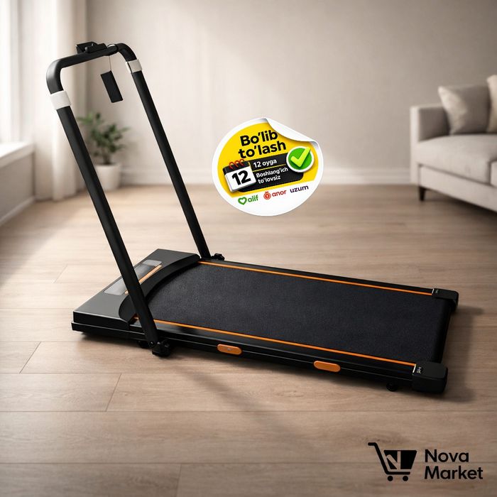 Беговая дорожка электрическая складная для дома

• Компактная и складн