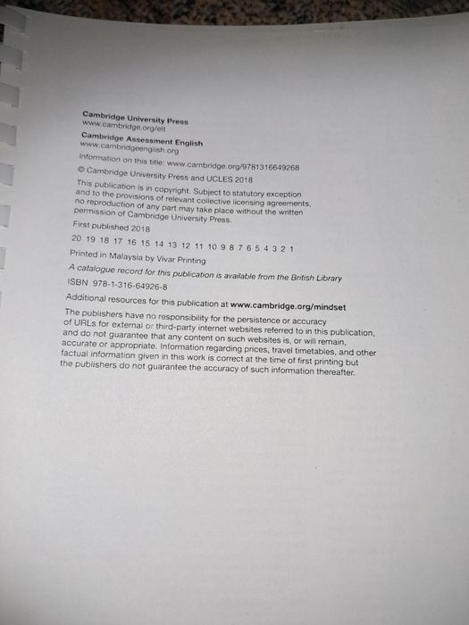Mindset For IELTS 3 Cambridge English Student's Book