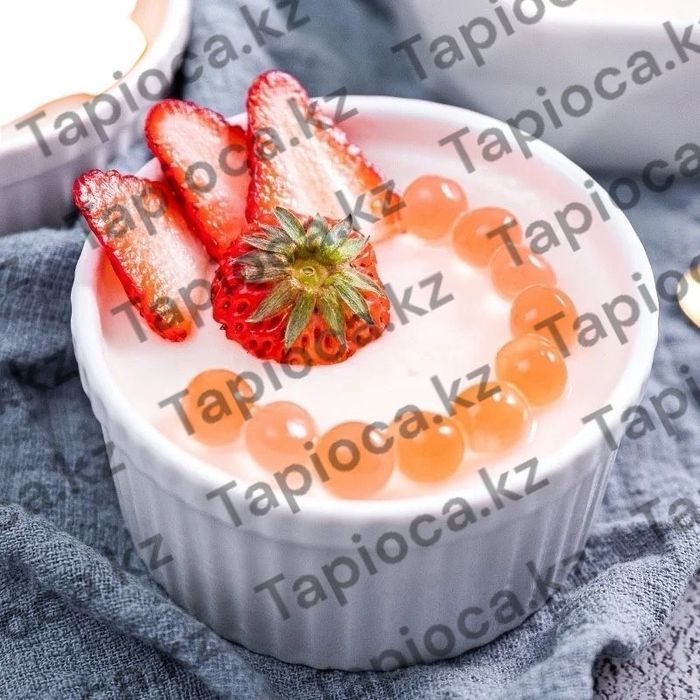 Пудинг супер нежный оригинал 500 гр в упаковке, бабл ти,тапиока,сироп