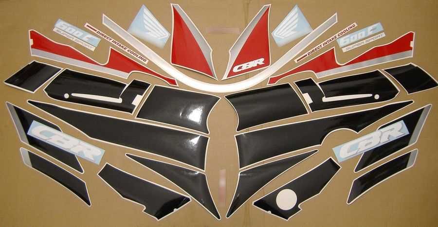 Стикери Honda CBR 600 F2 1991г.-1994г. лепенки хонда цбр ф2 графики
