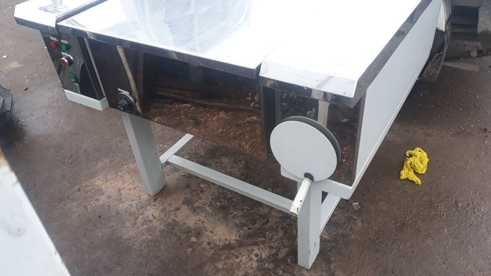 табака товуг пиширадиган печка токли газли .промышленная сковородка .