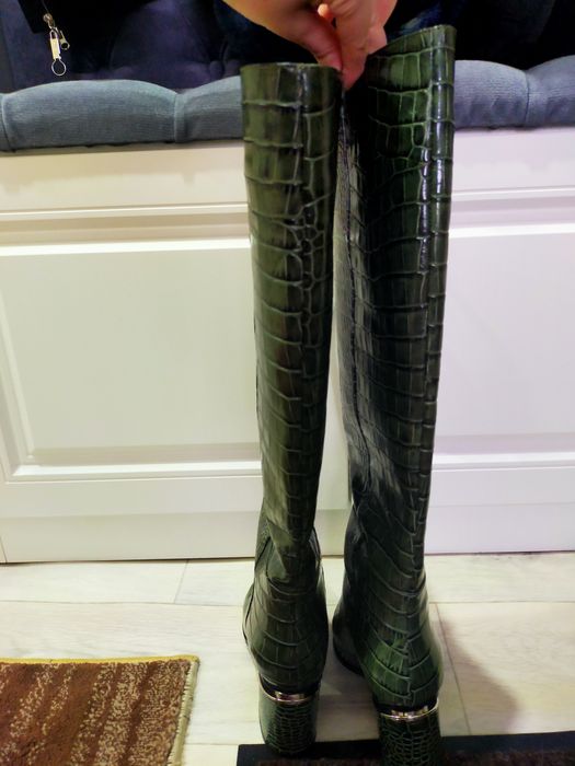 сапоги изумрудные