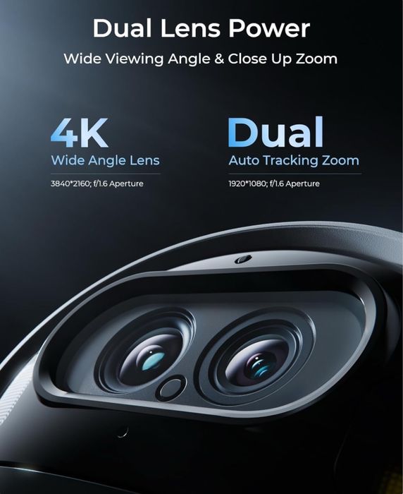 Камера със солар Reolink Argus Track 4K + solar 6W