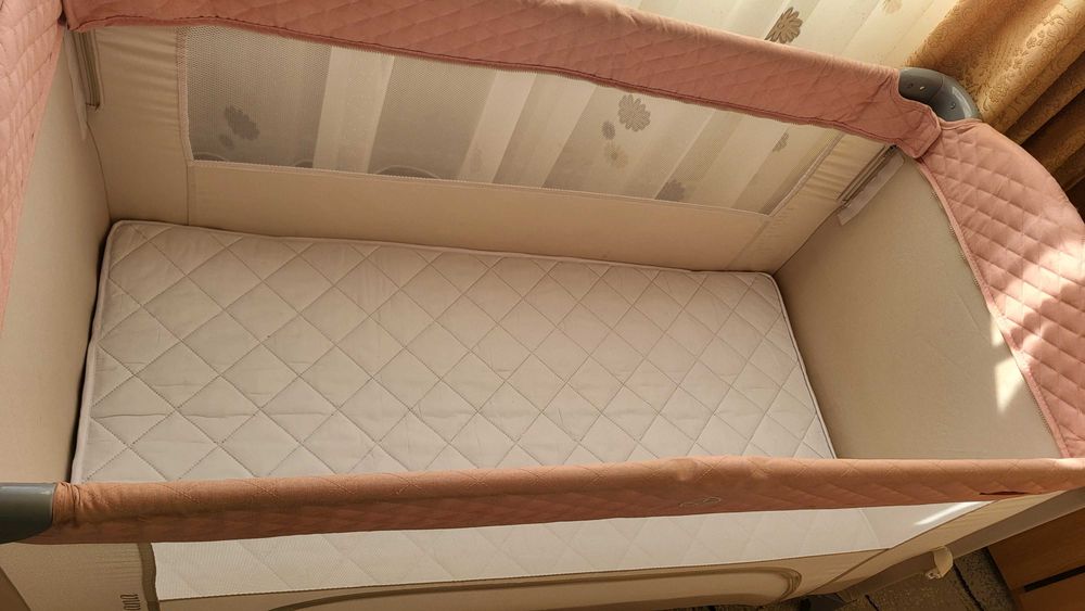 Vand patut roz pliabil + 2 saltele