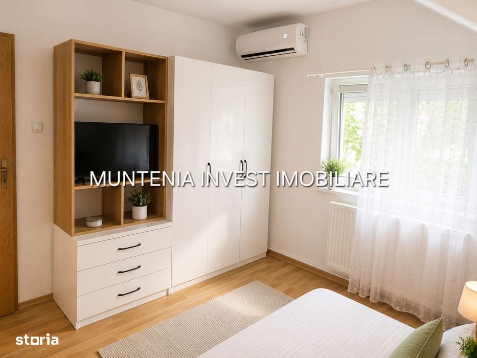 Casa mobilată și utilată, teren 350 mp. Ștefănești