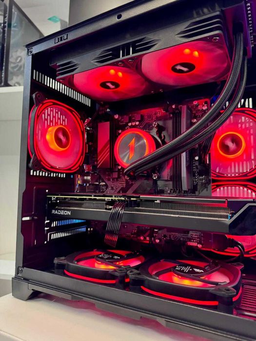 PC Gaming Ryzen 5 8400f RX 9060XT 8GB/16GB DDR5/AIO/Tva, Garantie 3ani