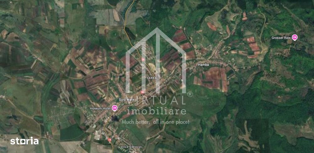 Teren intravilan de vanzare in Sibiu, Localitatea Hamba 752 mp