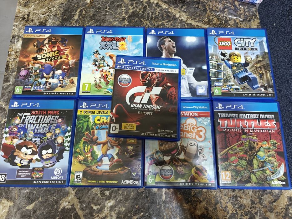 Игры на PS4/PS5, Playstation Vita