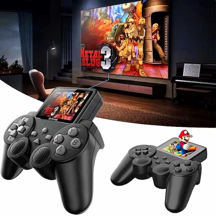 Consola Jocuri Video Retro Controller Portabila 520 Jocuri Acumulator