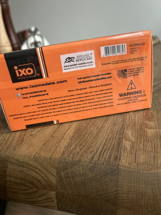 Колекционерско Volvo 121 Amazon (1961) – 1:43 – Рали версия