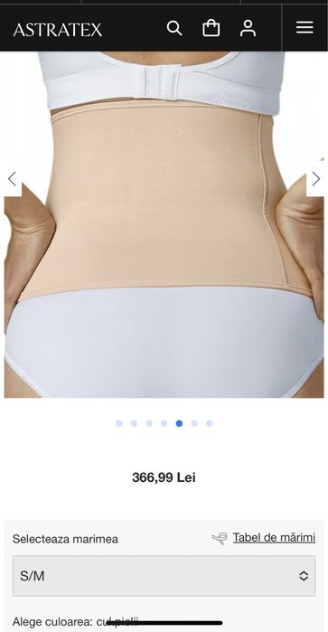 Centura Belly Binder modelatoare dupa nastere