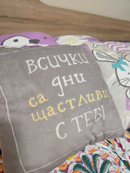 Обиколник за кошара, сет от 6 бр. плюшени възглавнички