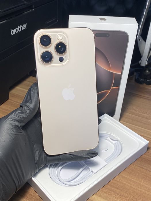 iPhone 16 Pro Max • 256 GB • Desert Titanium / Cod produs: 3911