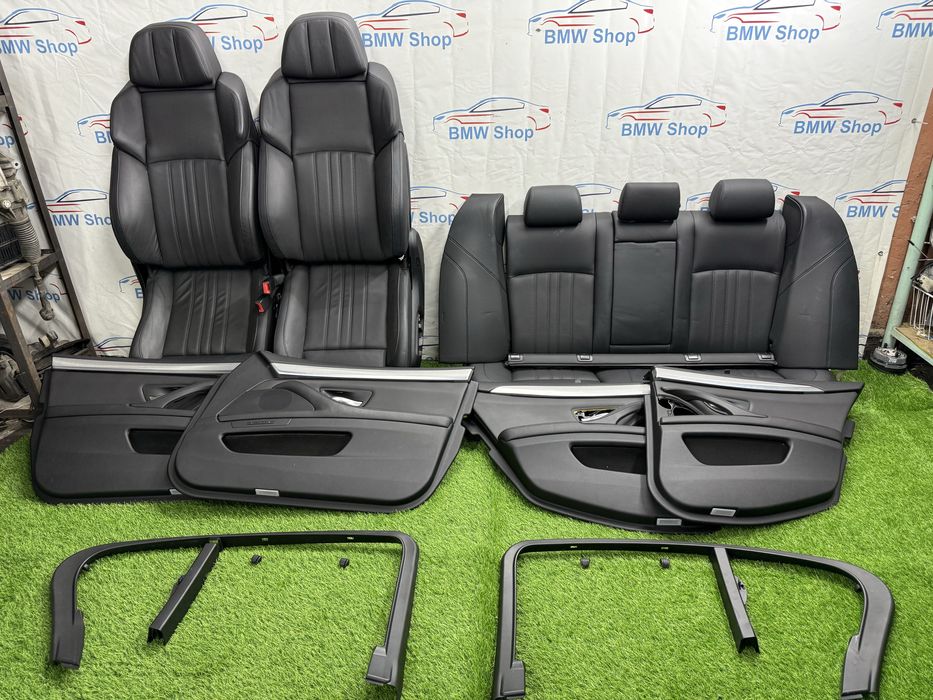 Топовый салон от bmw m5 f10 сидения с ломающейся спинкой м5 ф10