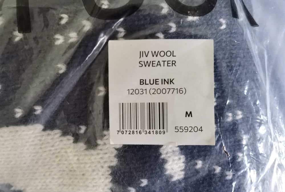 Унисекс норвежки вълнен пуловер, 3 броя,65% отстъпка до края на месеца