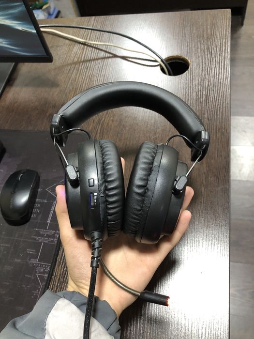 Kompyuter uchun mono audio mikrofonlik b/u naushnik