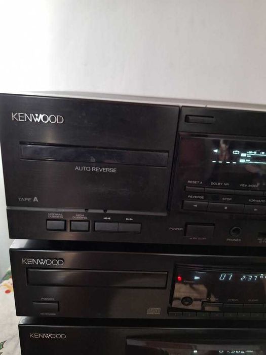 Linie Kenwood ,Deck dublu KX-W4080.CD DP-1080,Statie receiver KR-A2080