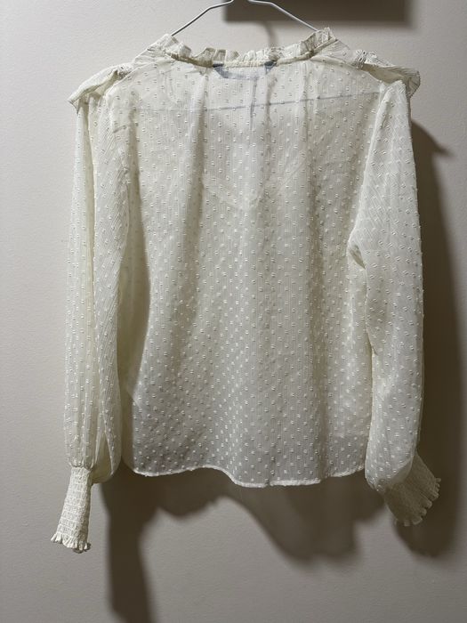 Чисто нова!! Дамска риза Zara с дантела