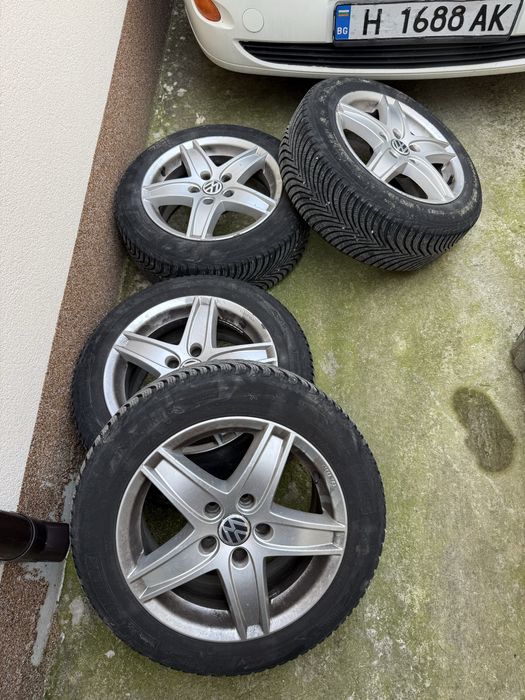 Джанти с гуми RONAL 16 5x112 за Golf 5 6 7 Passat Caddy
