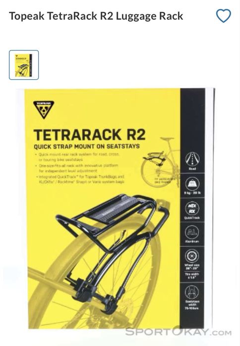 Portbagaj mtb Topeak TetraRack r2