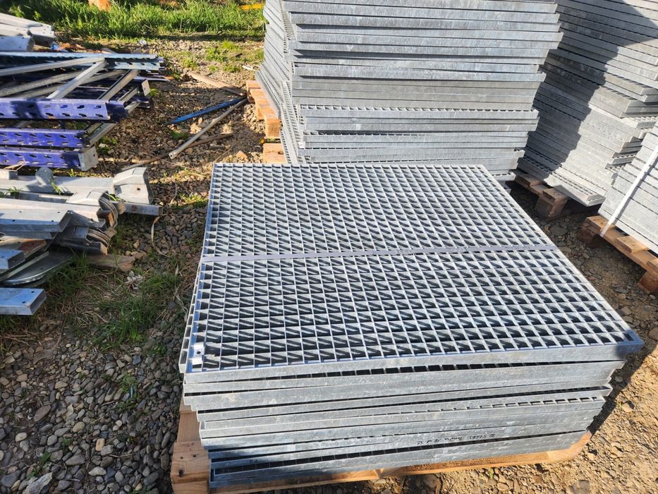 Grătare zincate galvanizate