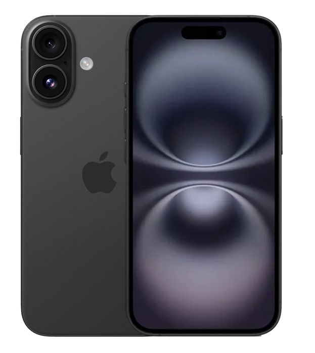iphone 16 чёрном цвете