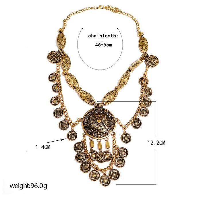 Ожерелье колье с серьгами