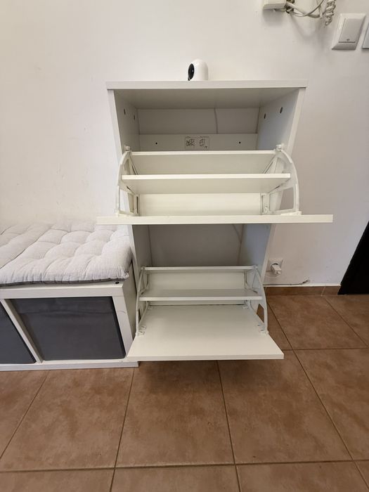 Гардероб за коридор,шкаф за обувки и пейка на ИКЕА