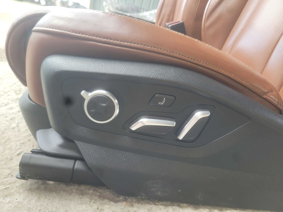 Interior Audi S Q7 2019 Piele maro Incalzire,ventilatie,masaj,memorii