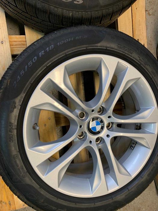 Jante aliaj R18  BMW X4 F26, X3 F25 anvelope iarna 245/ 50 R18 Pirelli