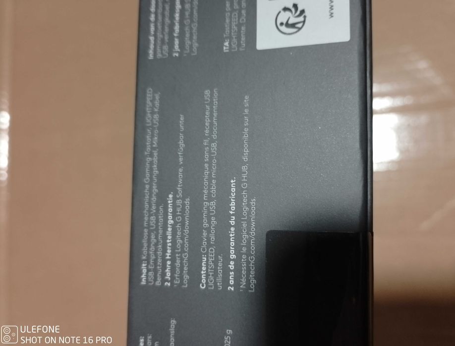 Tastatura gaming mecanica Logitech G915 GL Clicky NOUA