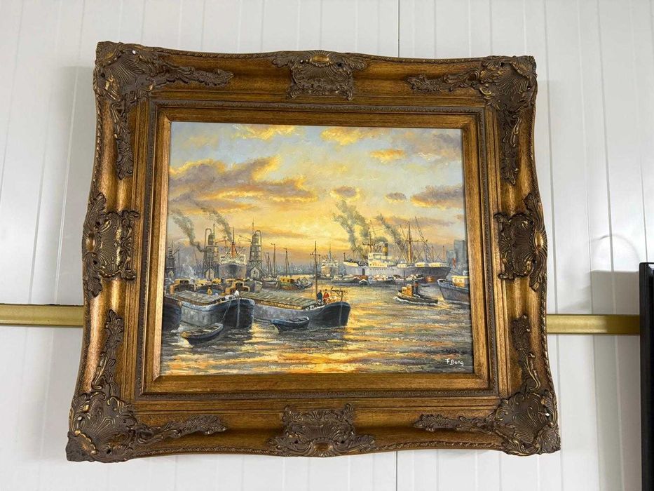 Оригинална Маслена картина -T.Burg