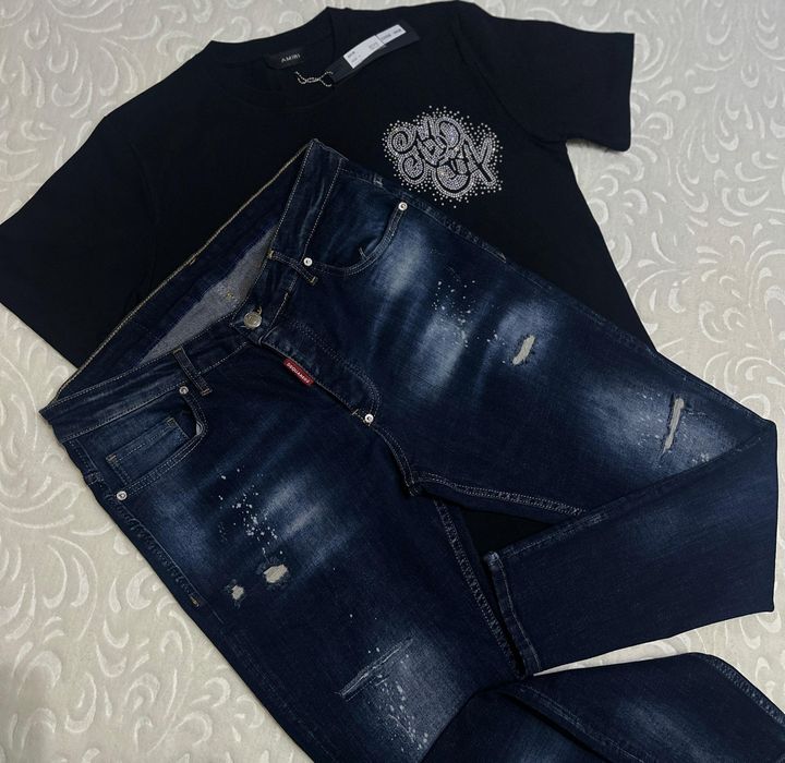 Blugi dsq si tricouri