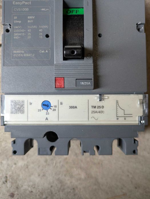 Выключатель EasyPact CVS100B TM25D