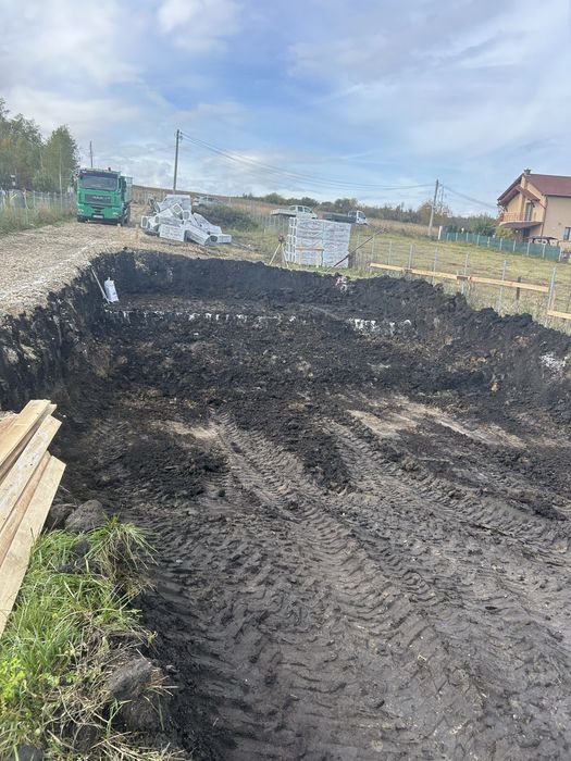 Execut lucrări / excavații / săpături / demolări / nivelări / fundații