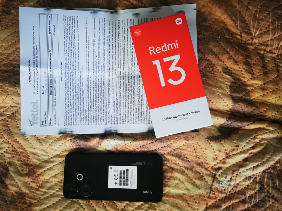 Redmi 13 128 gb midnight Black