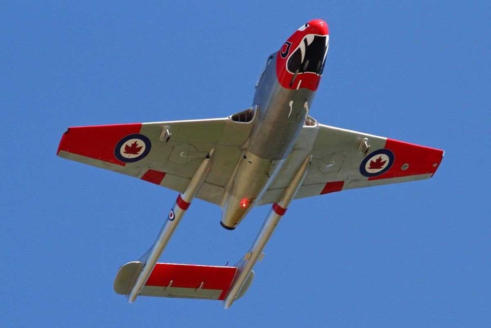 учебное пособие модель самолета Vampire 1/72 в учебный класс