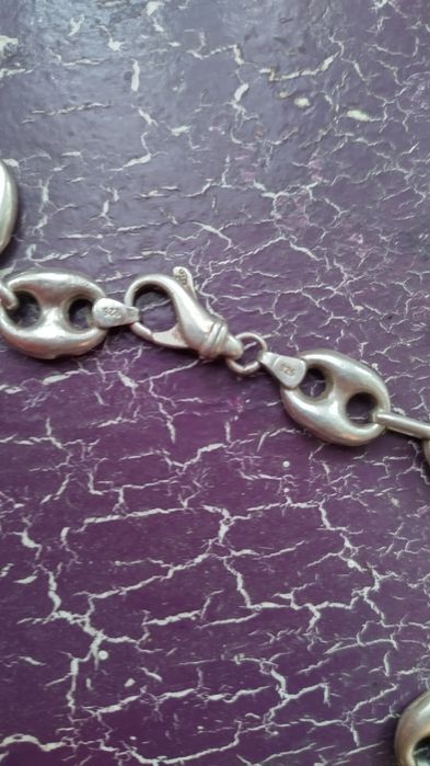 Красив сребърен ланец