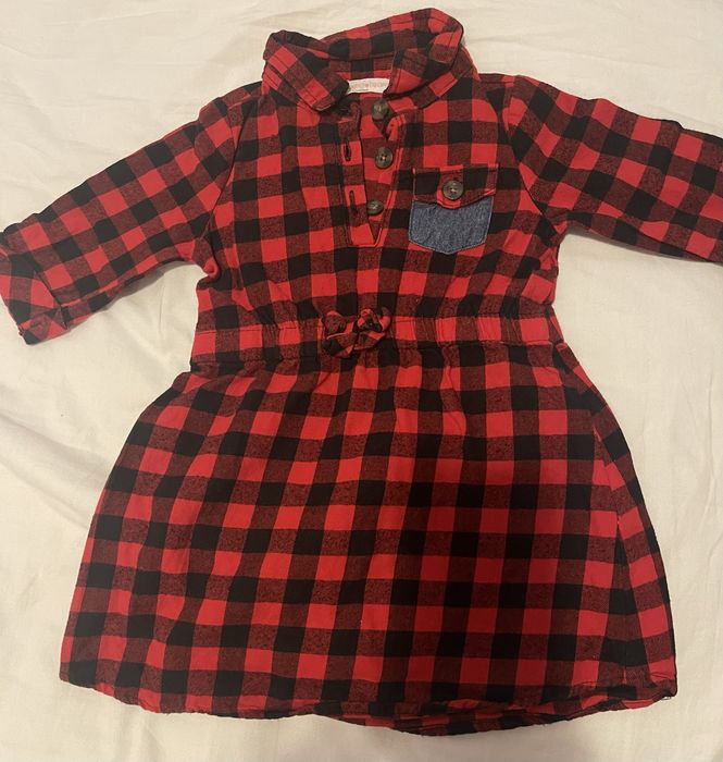 Коледна рокля 18-24м 92,98,104,110см